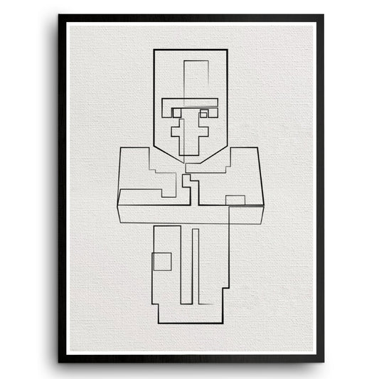#1014 -  Minecraft Art