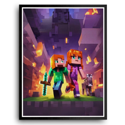#1025 -  Minecraft Art