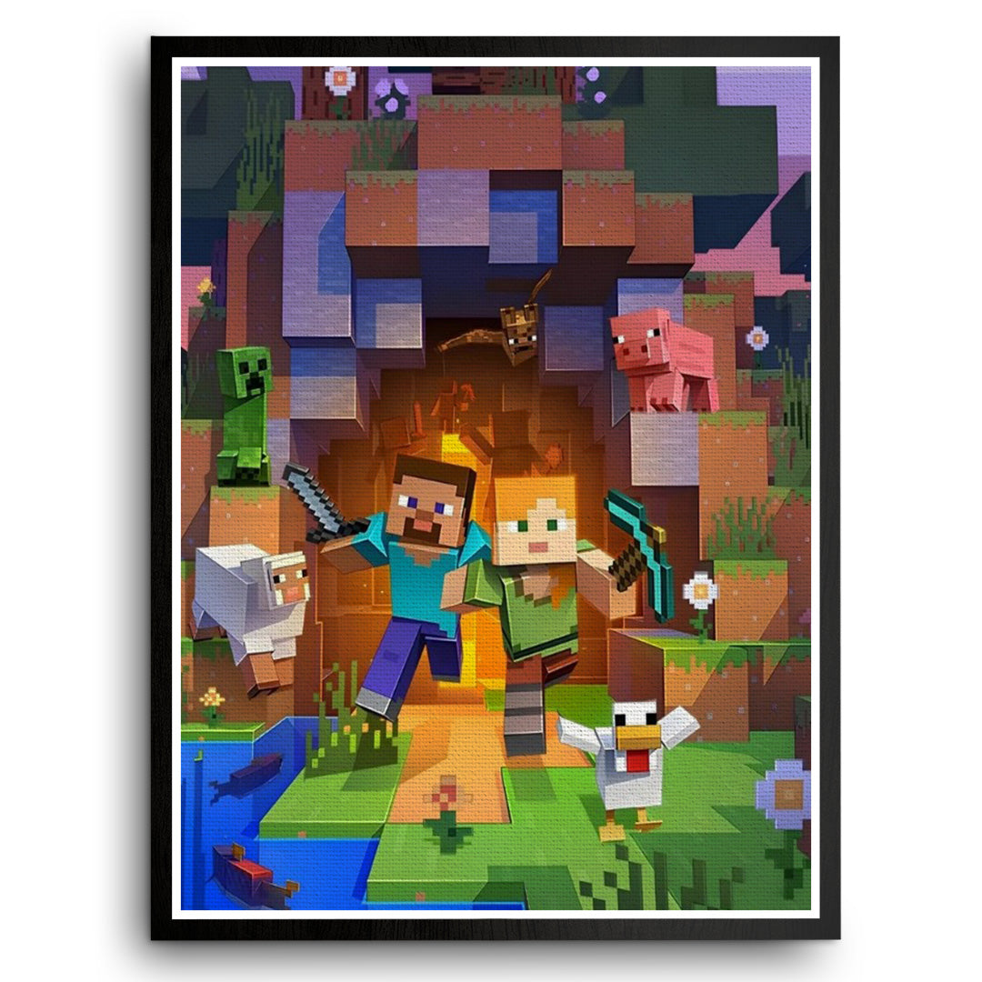 #1032 -  Minecraft Art