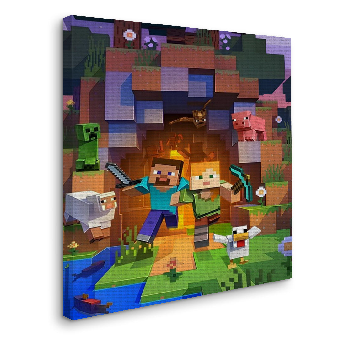 #1032 -  Minecraft Art