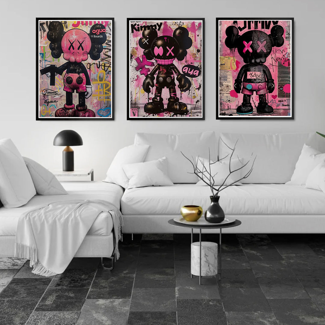 #1419 - Kaws Art