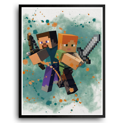 #1004 -  Minecraft Art