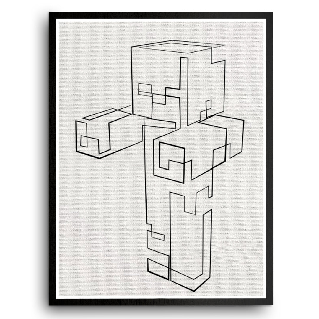 #1009 -  Minecraft Art
