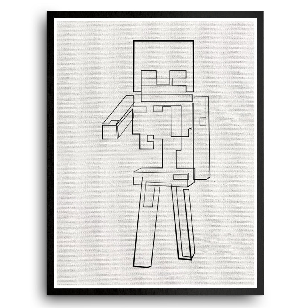 #1013 -  Minecraft Art