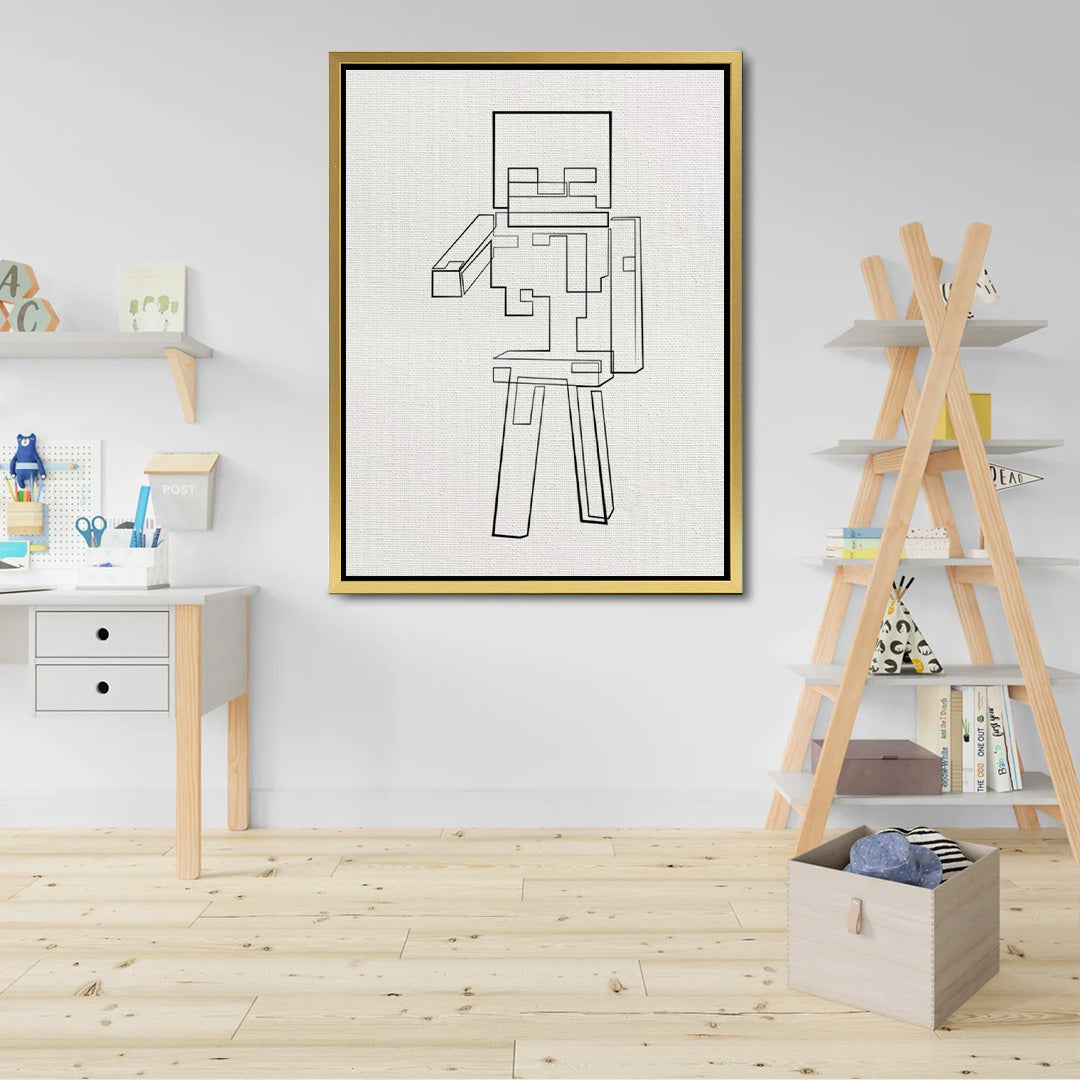 #1013 -  Minecraft Art