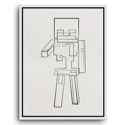 #1013 -  Minecraft Art