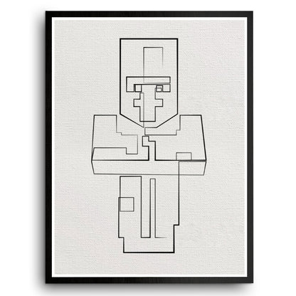 #1014 -  Minecraft Art