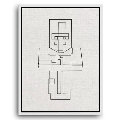 #1014 -  Minecraft Art