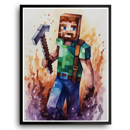 #1015 -  Minecraft Art