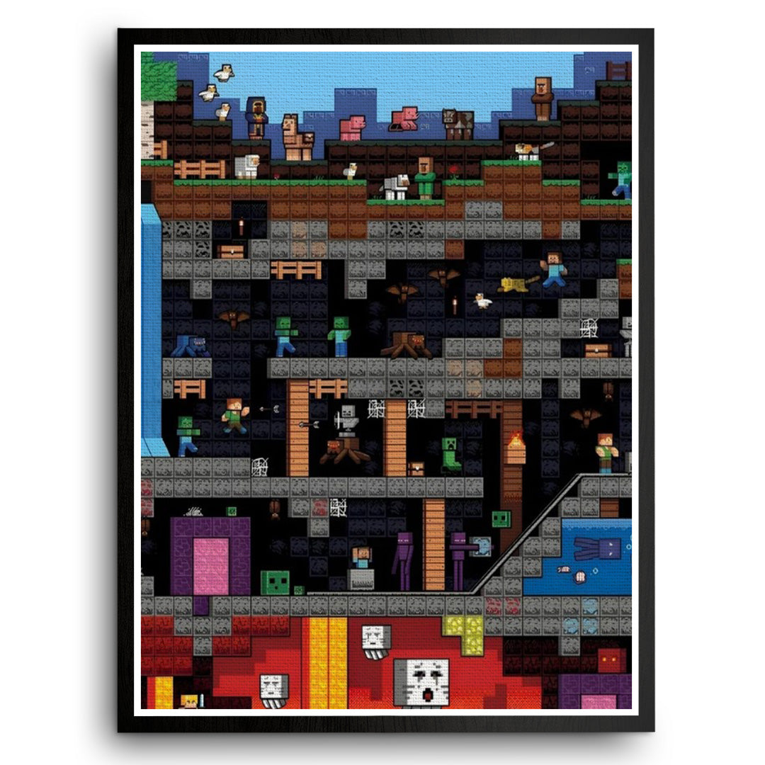 #1021 -  Minecraft Art