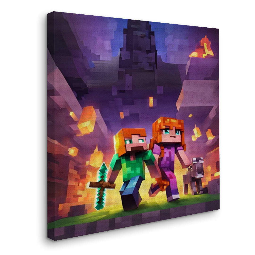 #1025 -  Minecraft Art