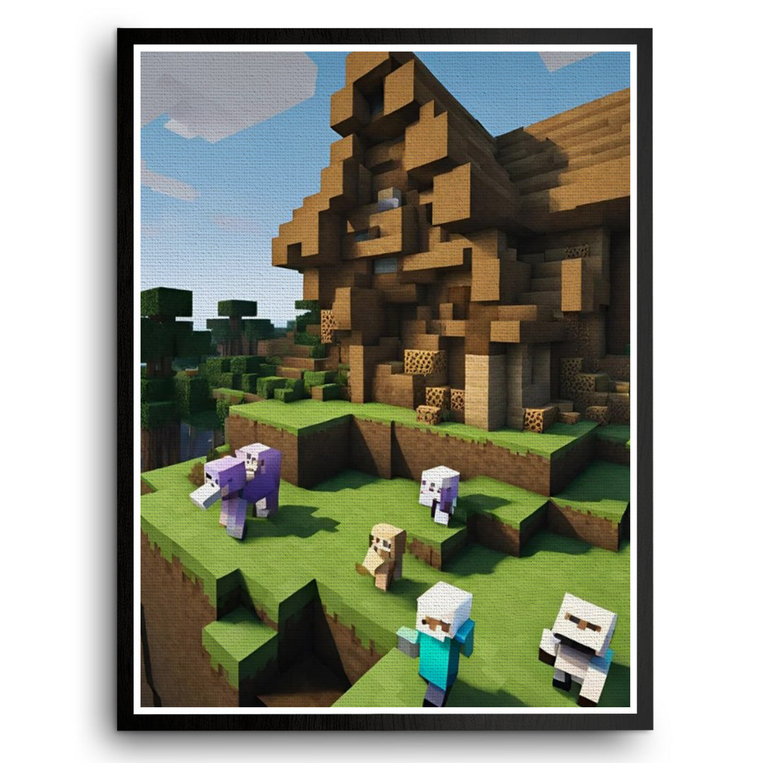 #1044 -  Minecraft Art