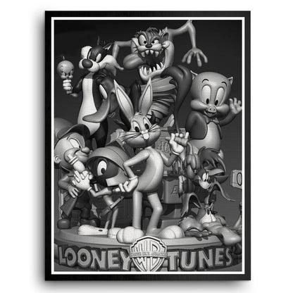#3203 - Looney Tunes Art
