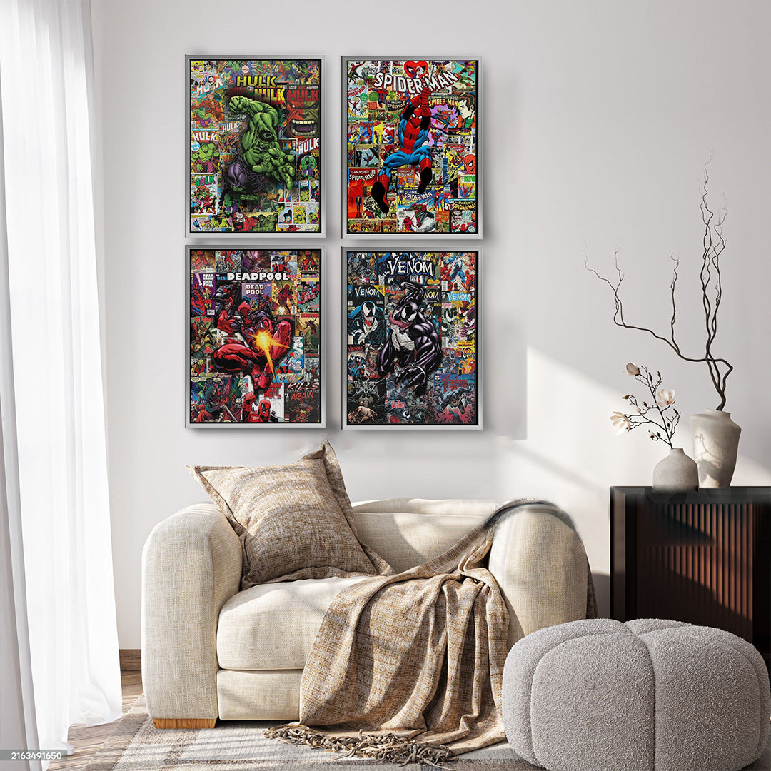 #1345 - Superhero Art