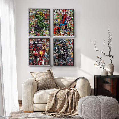 #1345 - Superhero Art