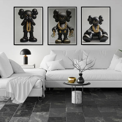#1417 - Kaws Art