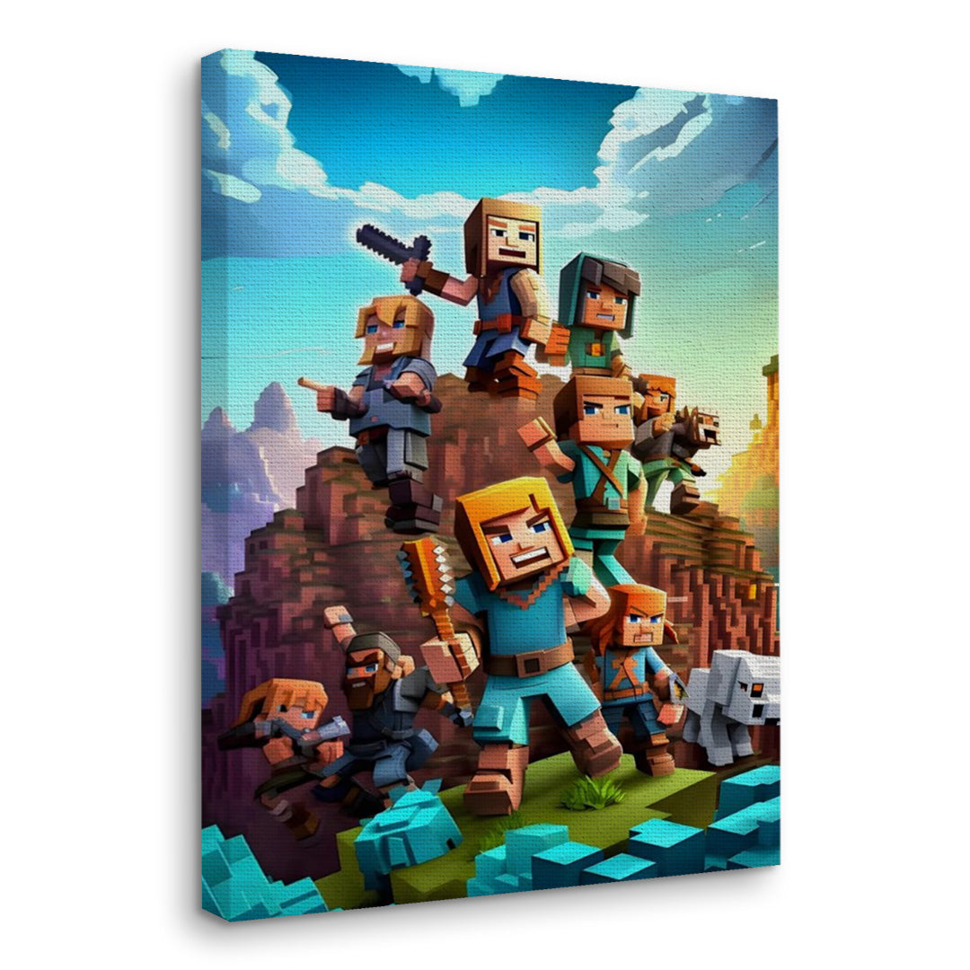 #1038 -  Minecraft Art