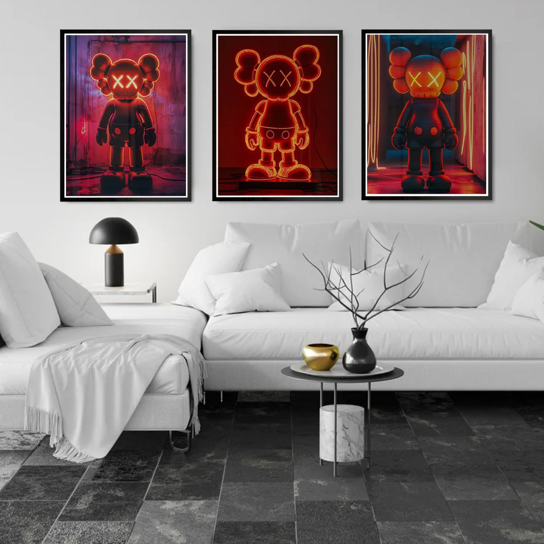 #1445 - Kaws Art
