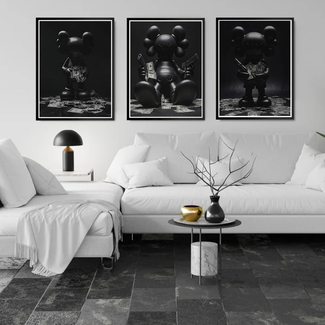 #1407 - Kaws Art