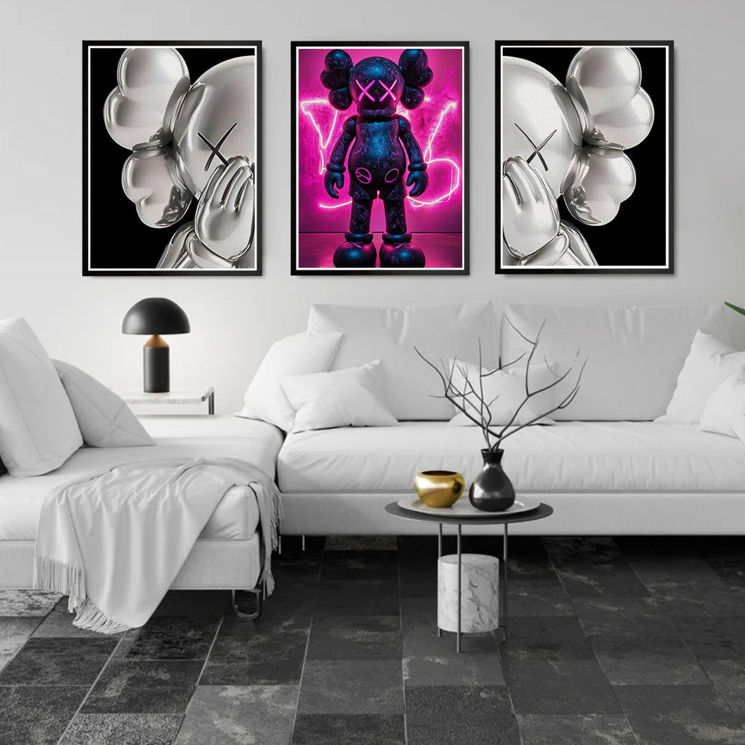 #1444 - Kaws Art